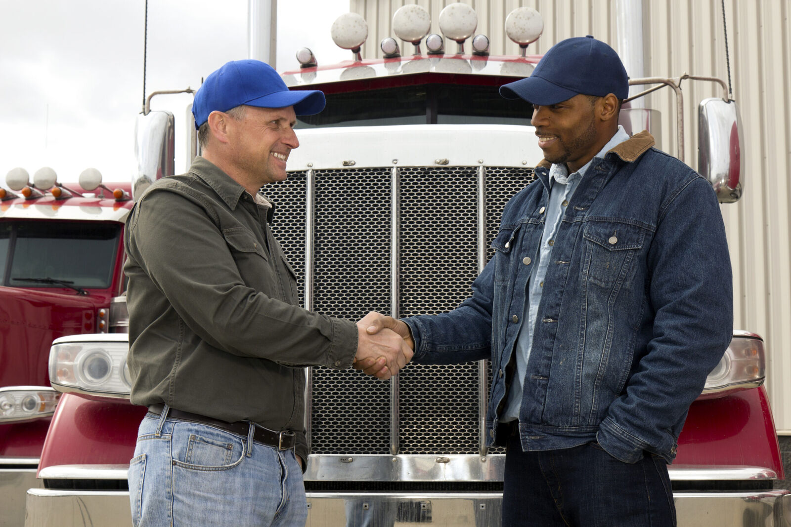 Freight Helpers coordinating a shipment at a Pacific Northwest freight yard
